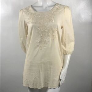 3FOR$20 Sweet Magnolia Pale Yellow Blouse  Size: Medium